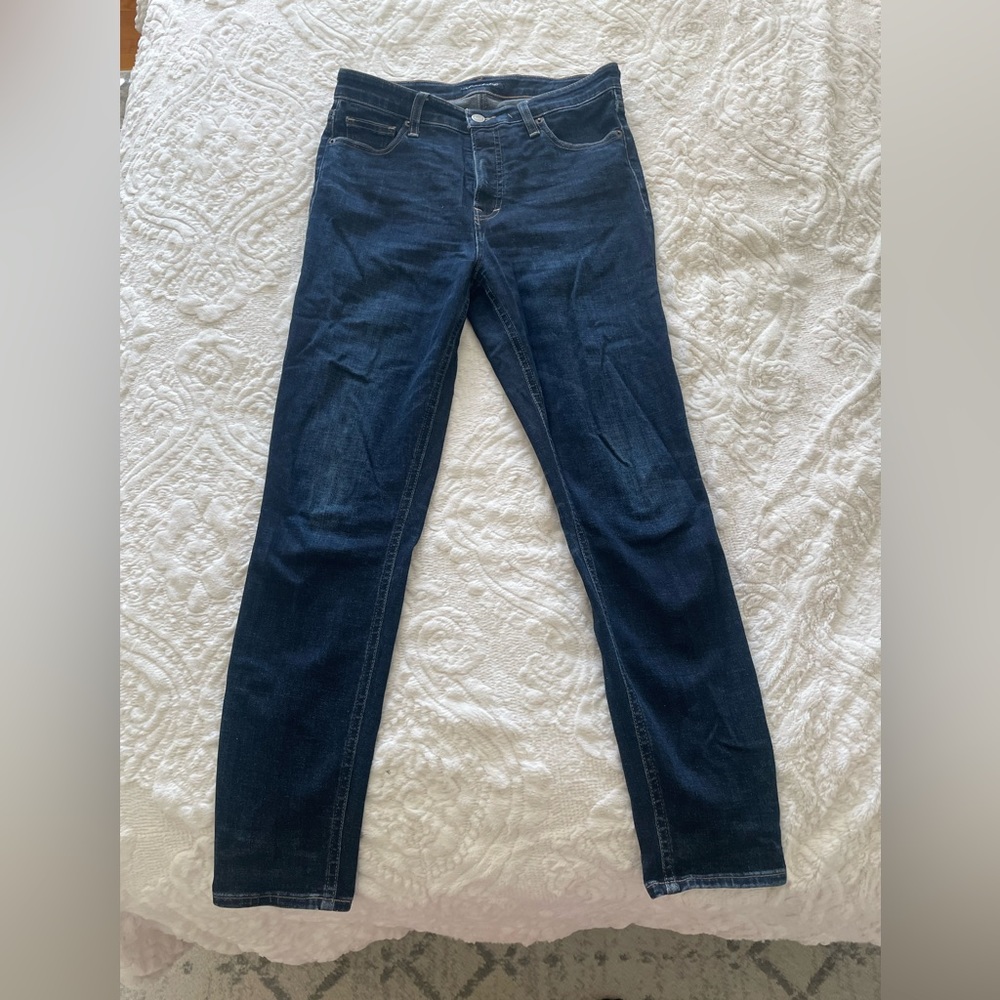 Lucky brand high rise blue jean